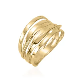 14K Gold Wrap Ring