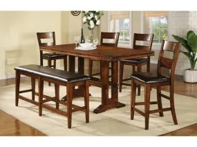 78" Tall Table with 18" Leaf