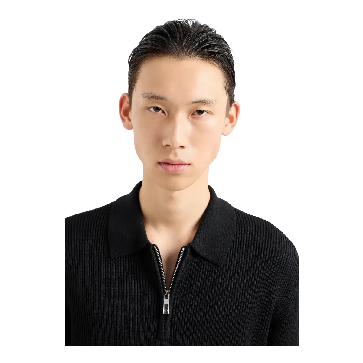 Armani Exchange Polo Collar Pullover