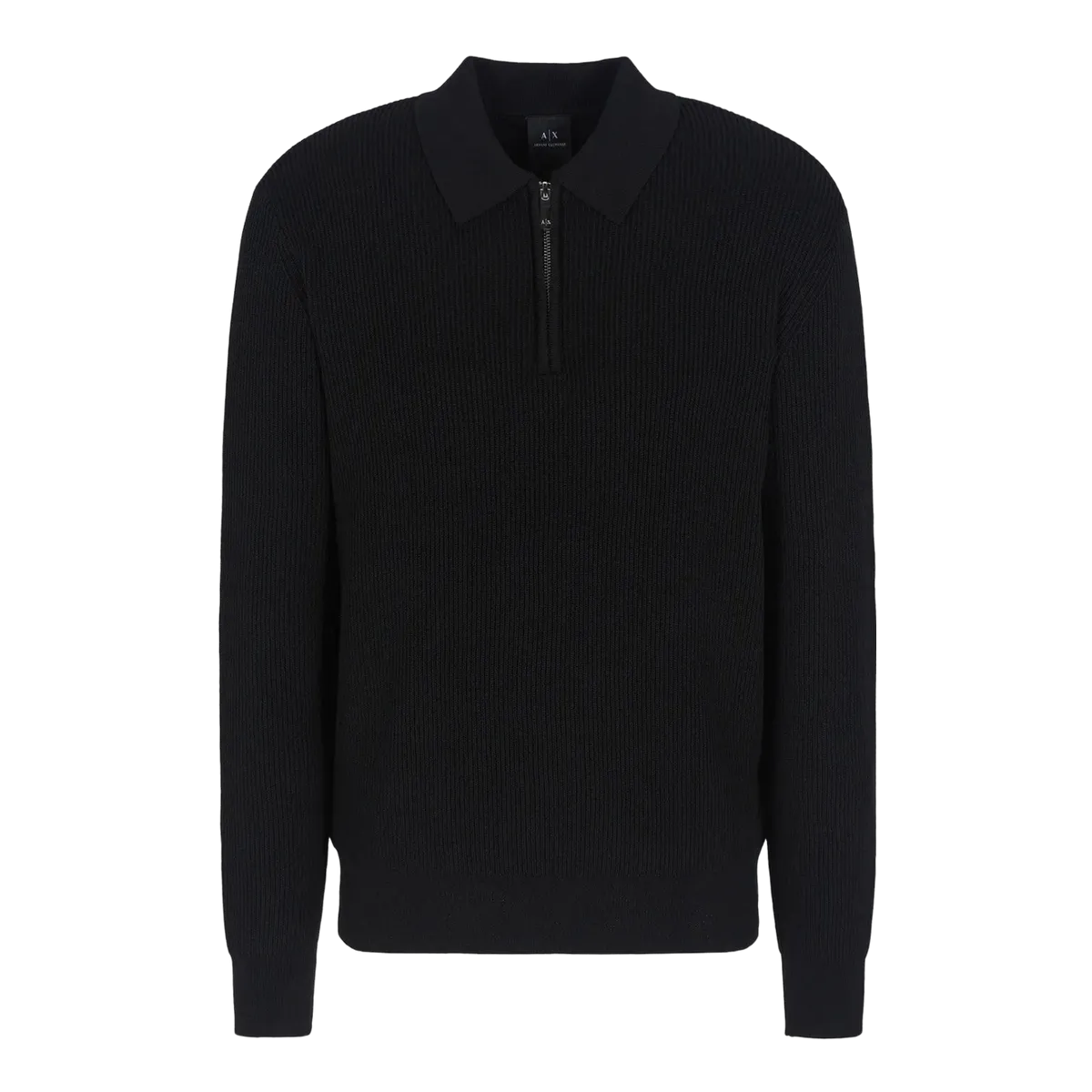 Armani Exchange Polo Collar Pullover