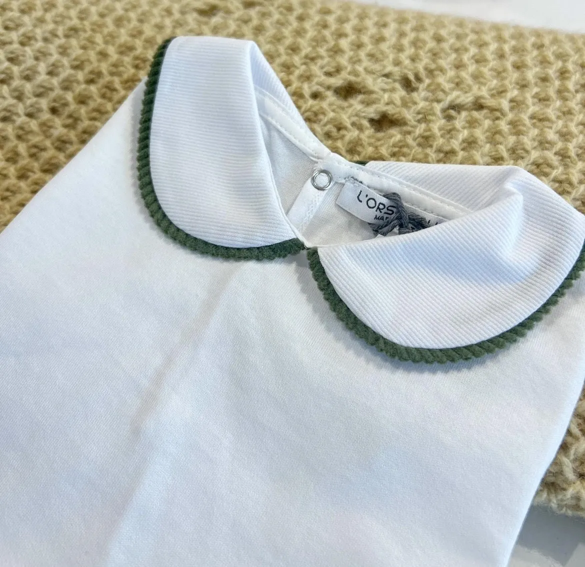 Bodysuit - Corduroy Embroidery