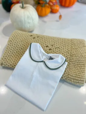 Bodysuit - Corduroy Embroidery