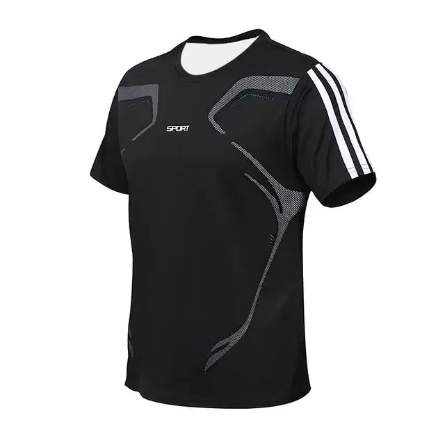 Breathable T-Shirt Sports Gym Sportswear Oversized Summer Casual Comfortable Tight-Fitting T-Shirt