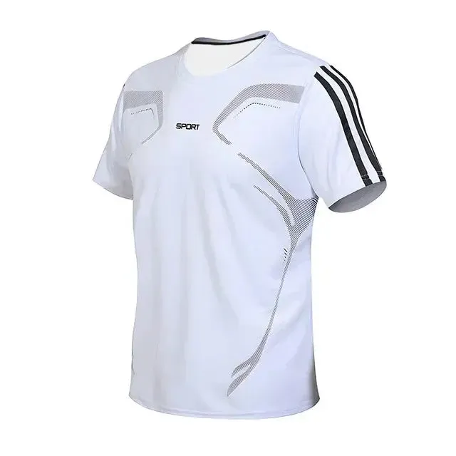 Breathable T-Shirt Sports Gym Sportswear Oversized Summer Casual Comfortable Tight-Fitting T-Shirt