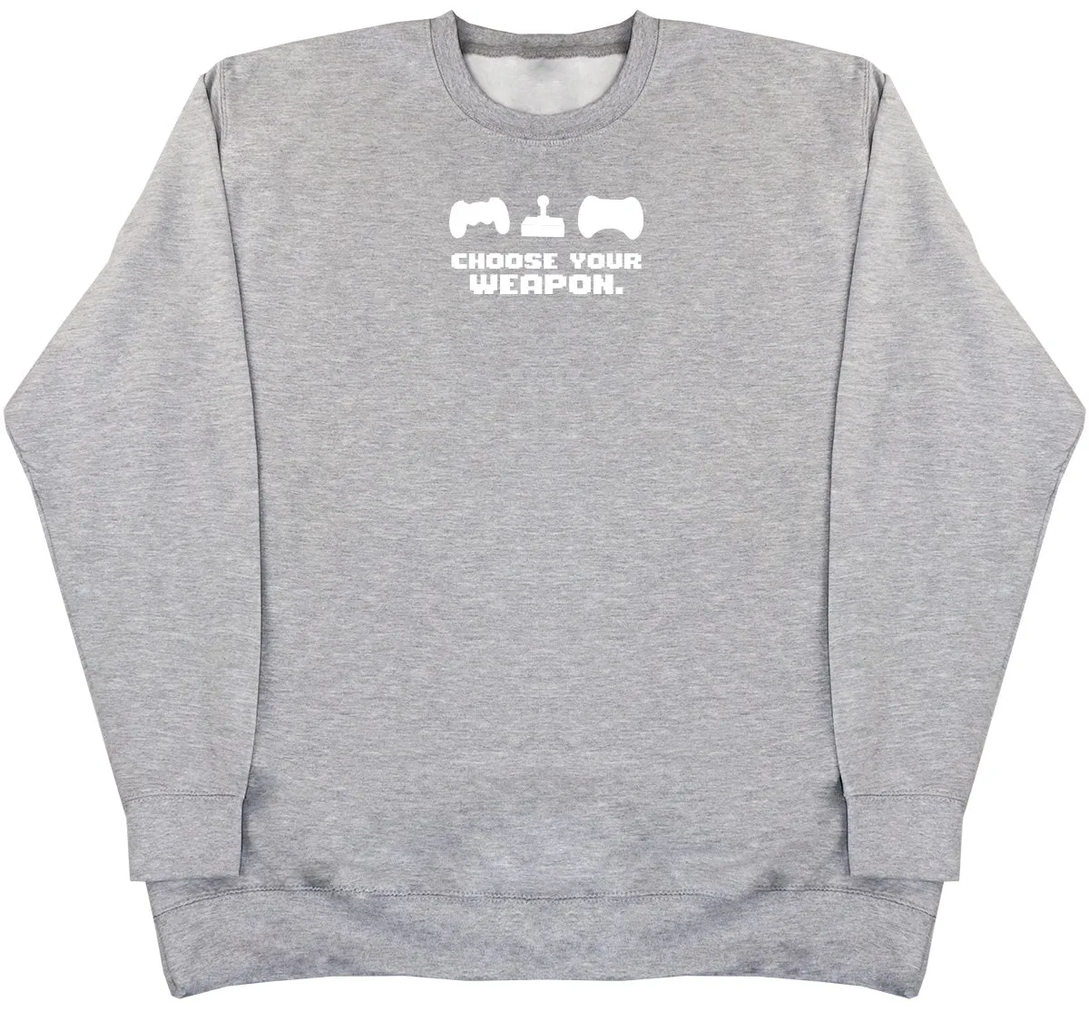 Choose Your Weapon - Kids Oversized Comfy Sweater