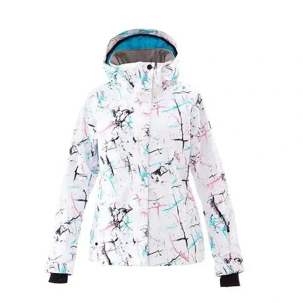 Comfortable Hooded Snow Coat Winter Waterproof Ski Tops