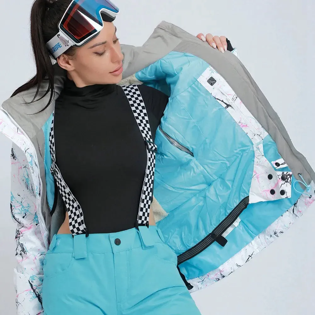 Comfortable Hooded Snow Coat Winter Waterproof Ski Tops