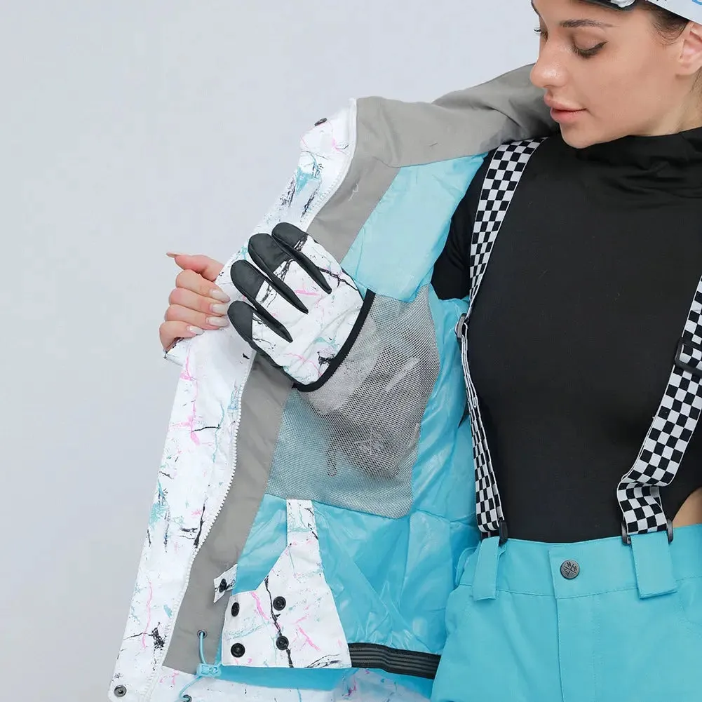 Comfortable Hooded Snow Coat Winter Waterproof Ski Tops