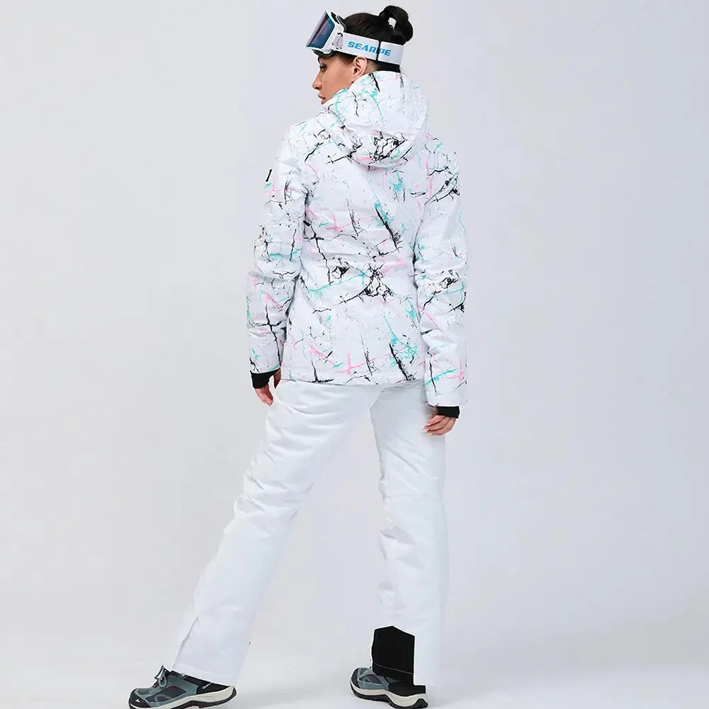 Comfortable Hooded Snow Coat Winter Waterproof Ski Tops