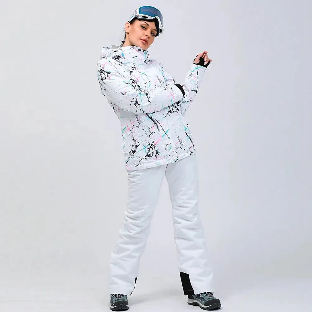 Comfortable Hooded Snow Coat Winter Waterproof Ski Tops