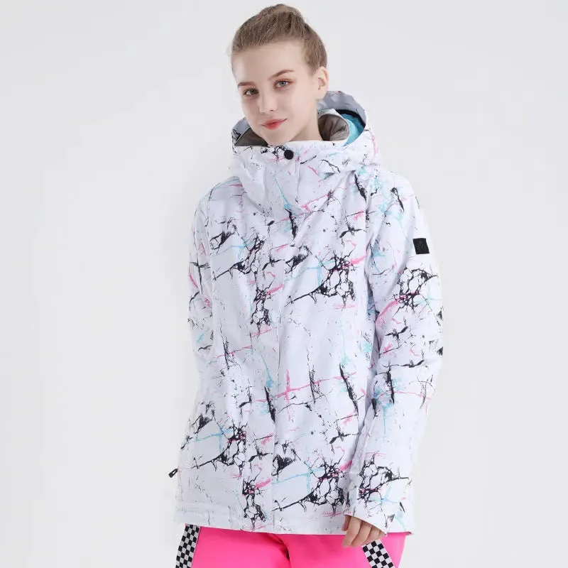 Comfortable Hooded Snow Coat Winter Waterproof Ski Tops