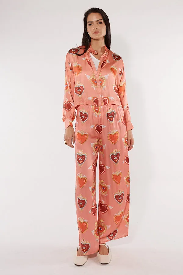 Cowgirl Surfer Bettina Shirt Blush