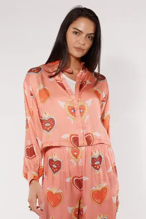 Cowgirl Surfer Bettina Shirt Blush