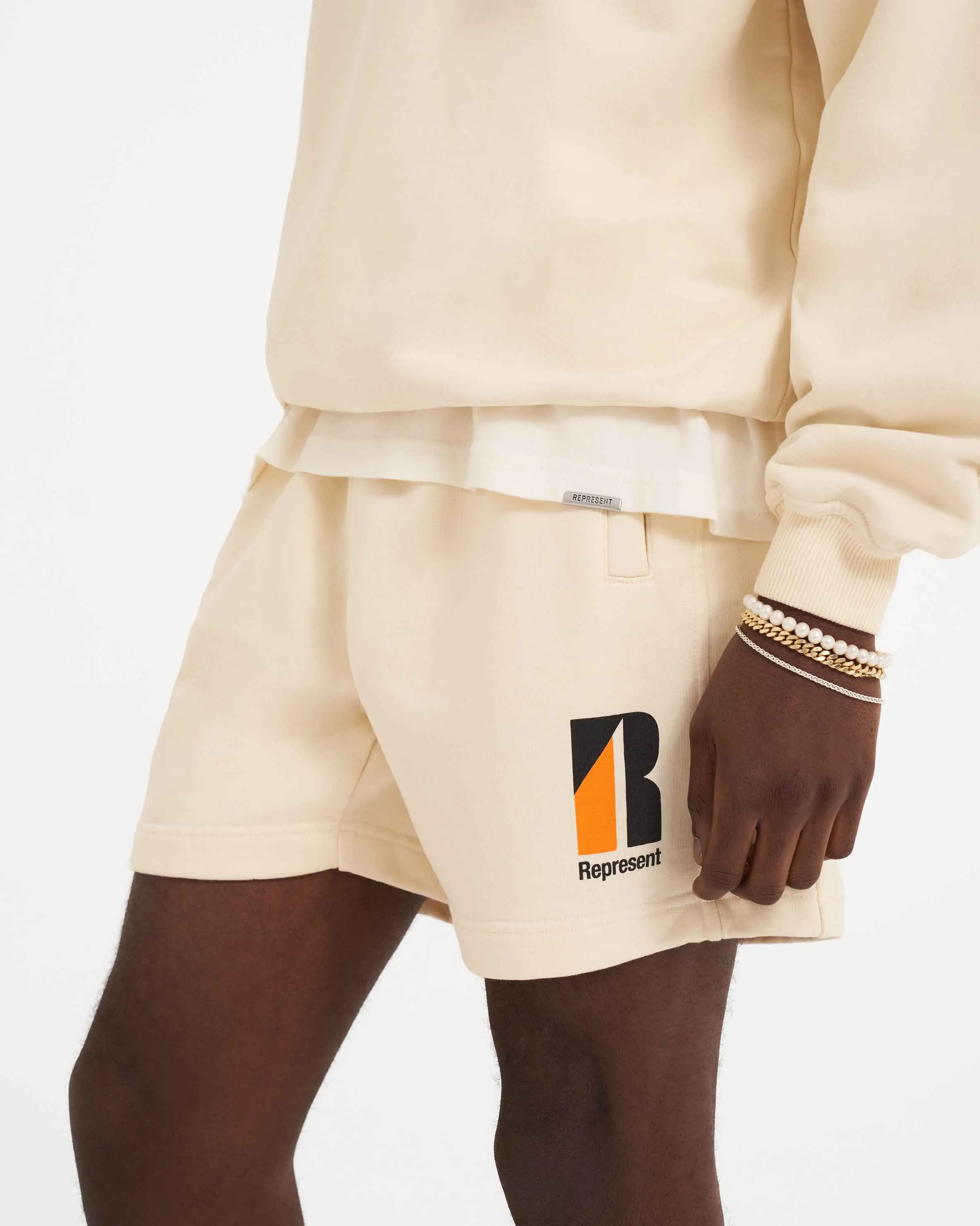 Decade Of Speed Shorts - Cream