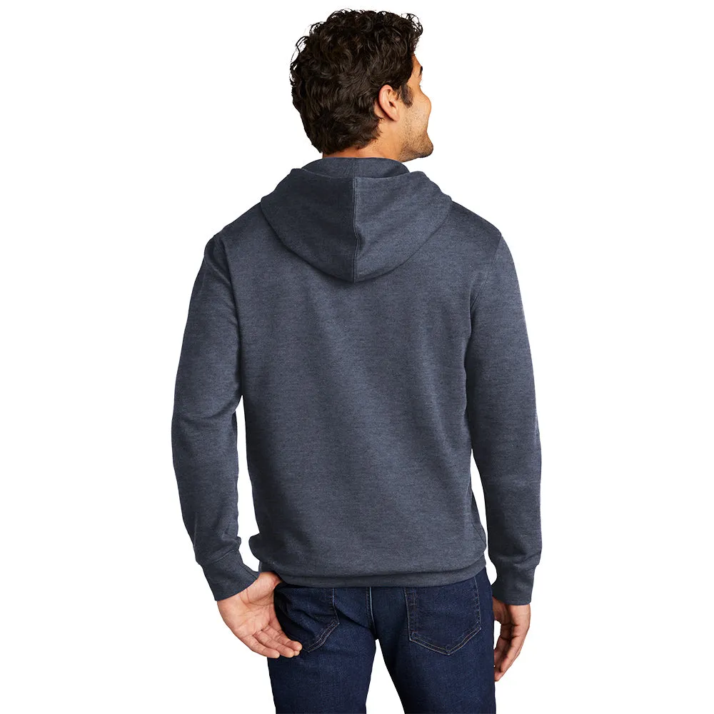 District DT6100 V.I.T. Fleece Hoodie - Heathered Navy