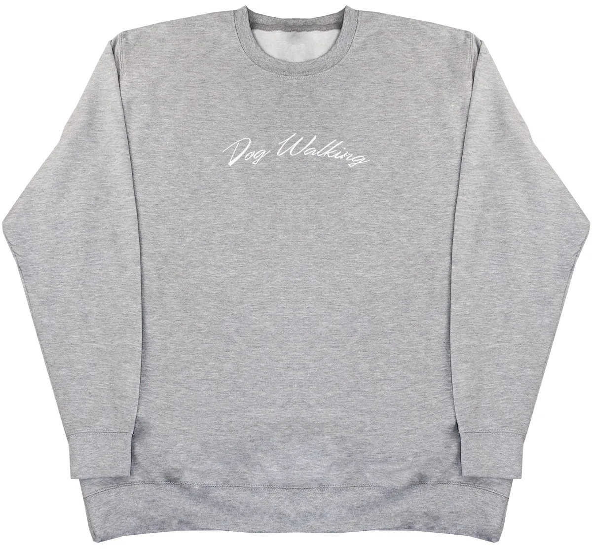 Dog Walking - Kids Oversized Comfy Sweater