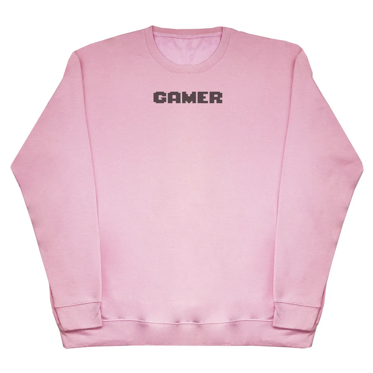 Gamer - Wording - Huge Oversized Comfy Original Sweater