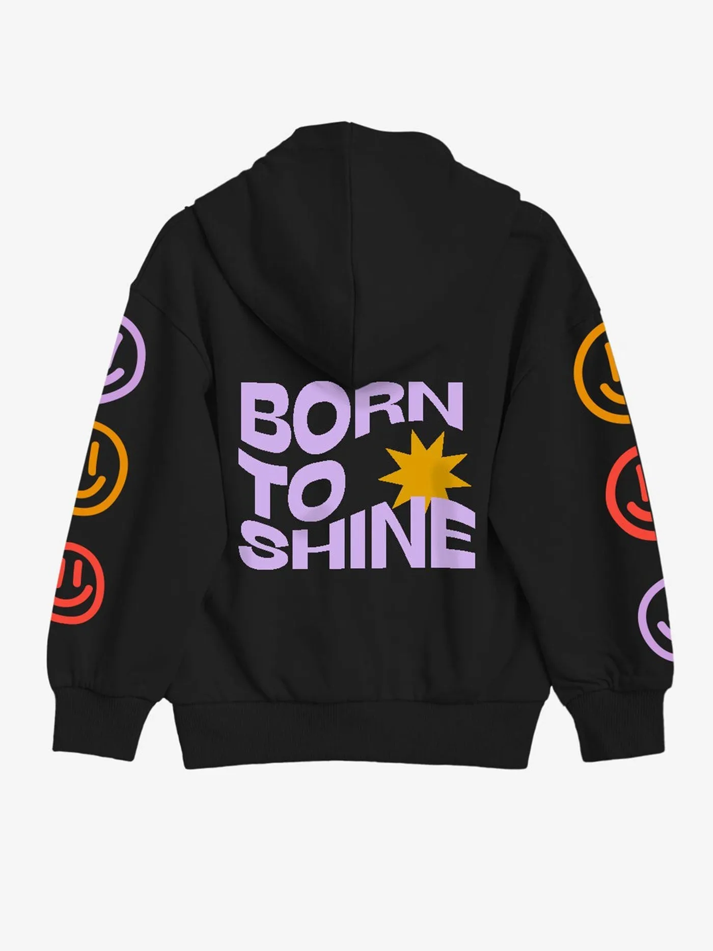 Happy Face Hoodie (Girls 7-14)