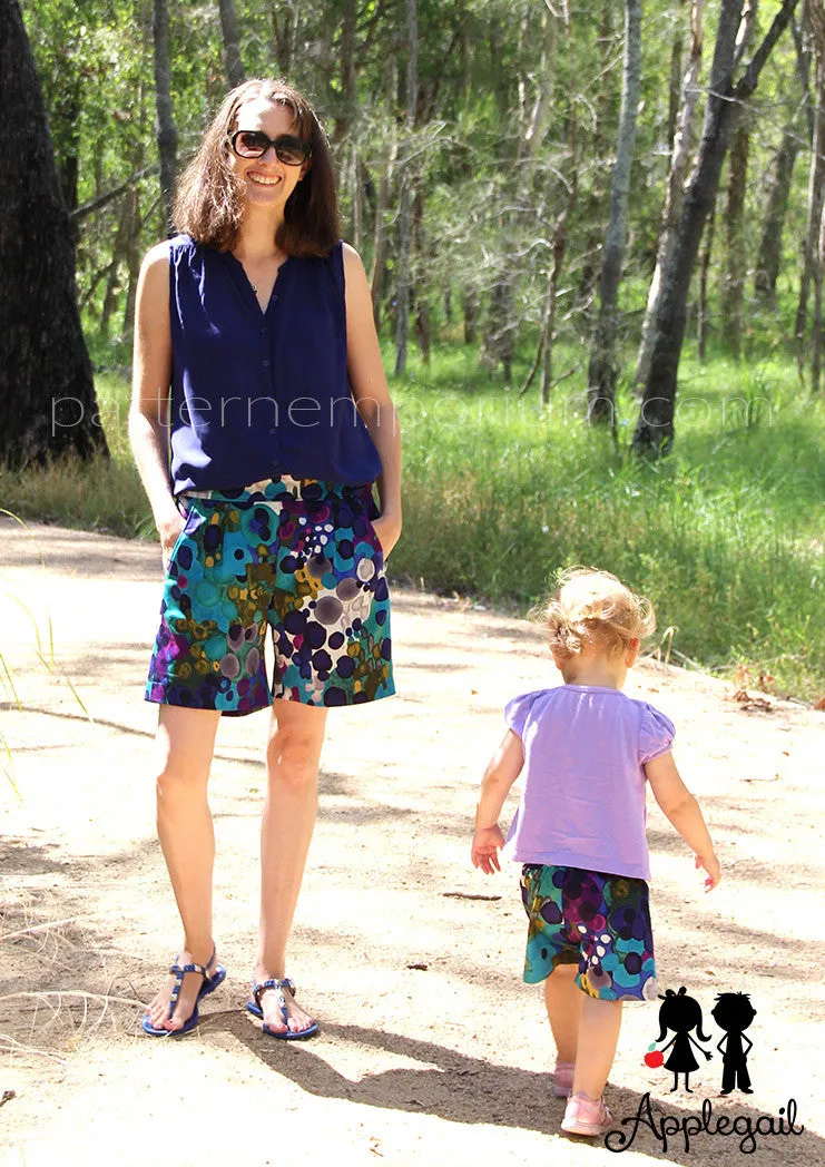 Hepburn | Pleat Front Shorts Sewing Pattern