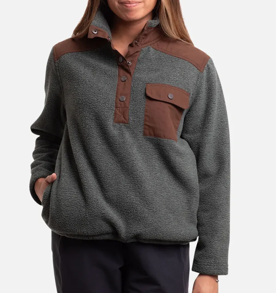 JETTY JUNIPER FLEECE - GRN