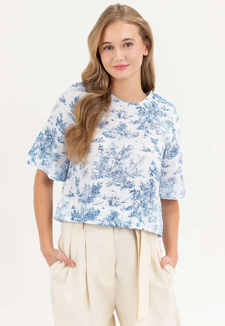 Kyra Short Sleeves Loose Top