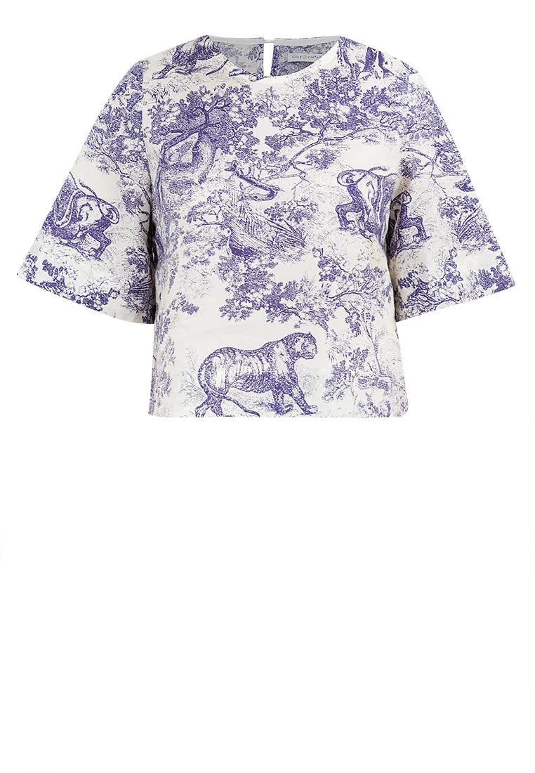 Kyra Short Sleeves Loose Top