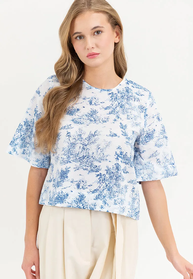 Kyra Short Sleeves Loose Top
