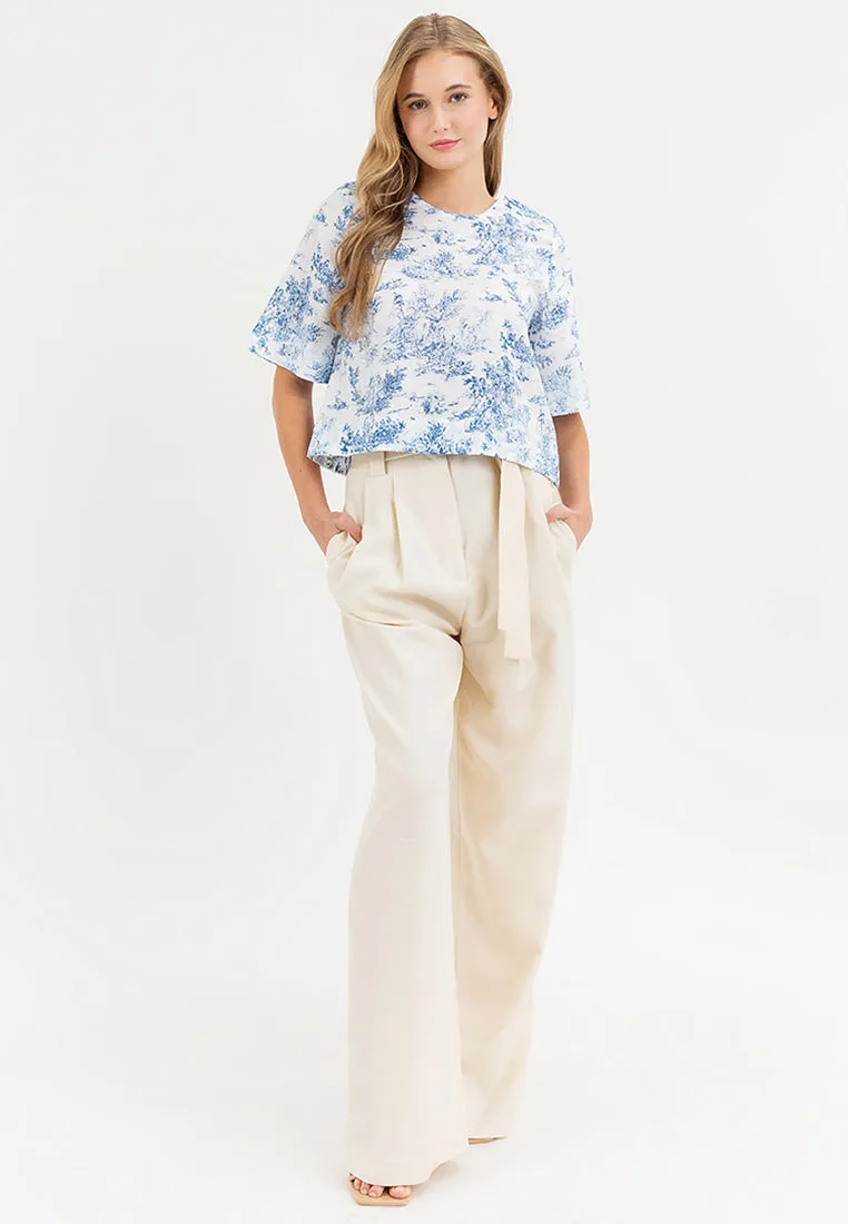 Kyra Short Sleeves Loose Top