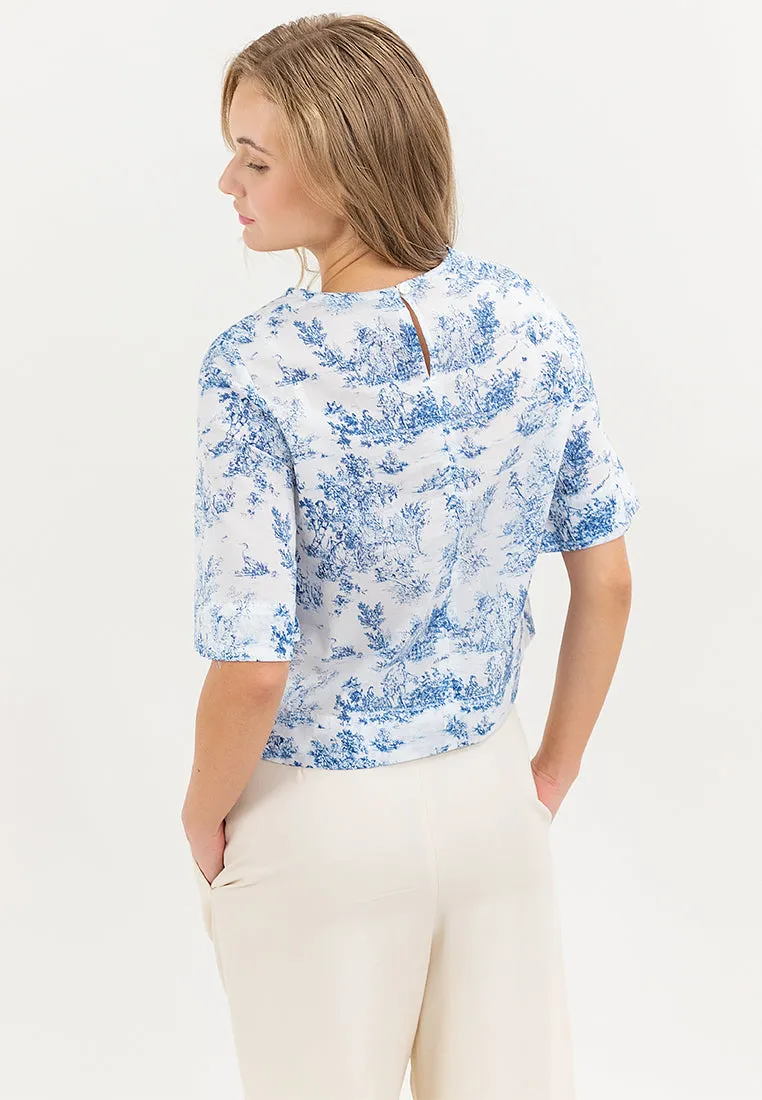 Kyra Short Sleeves Loose Top