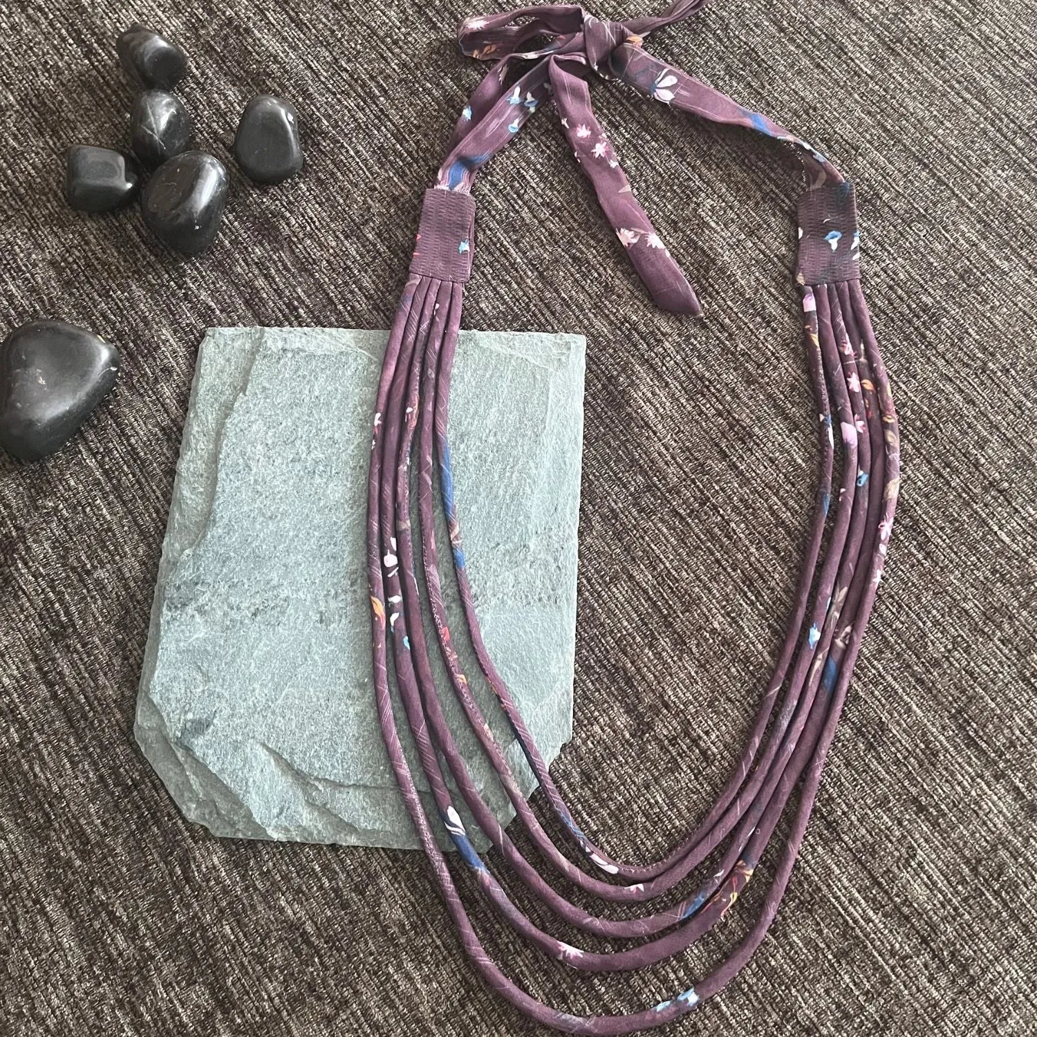 Layered Bohemian Necklace | Handcrafted and Stylish | Casual | Adjustable | Brown