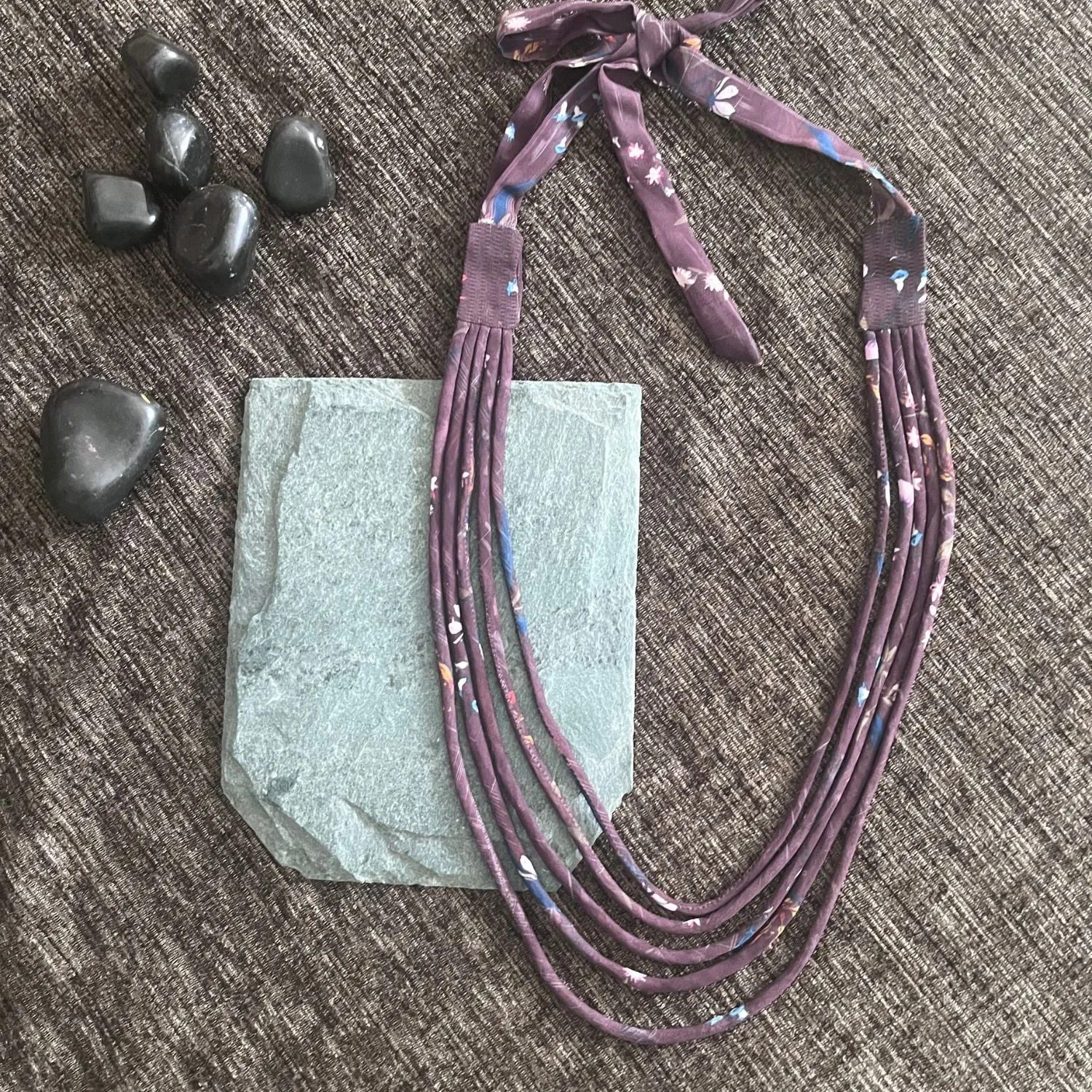 Layered Bohemian Necklace | Handcrafted and Stylish | Casual | Adjustable | Brown