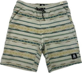 LOCALS NEVADA FLEECE ELASTIC WAISTED SHORT NATURAL