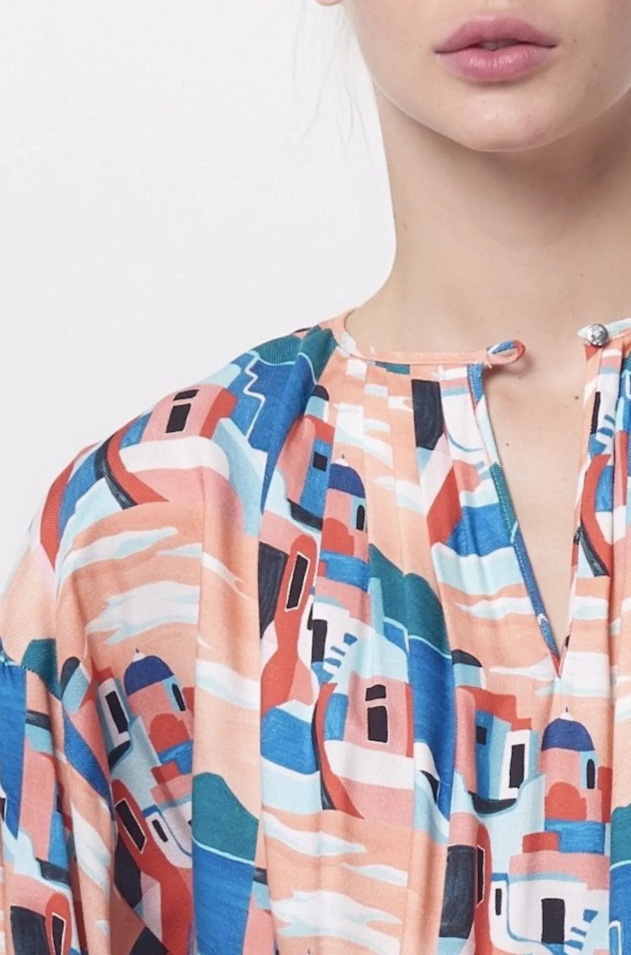 LOLA top - Capri Print