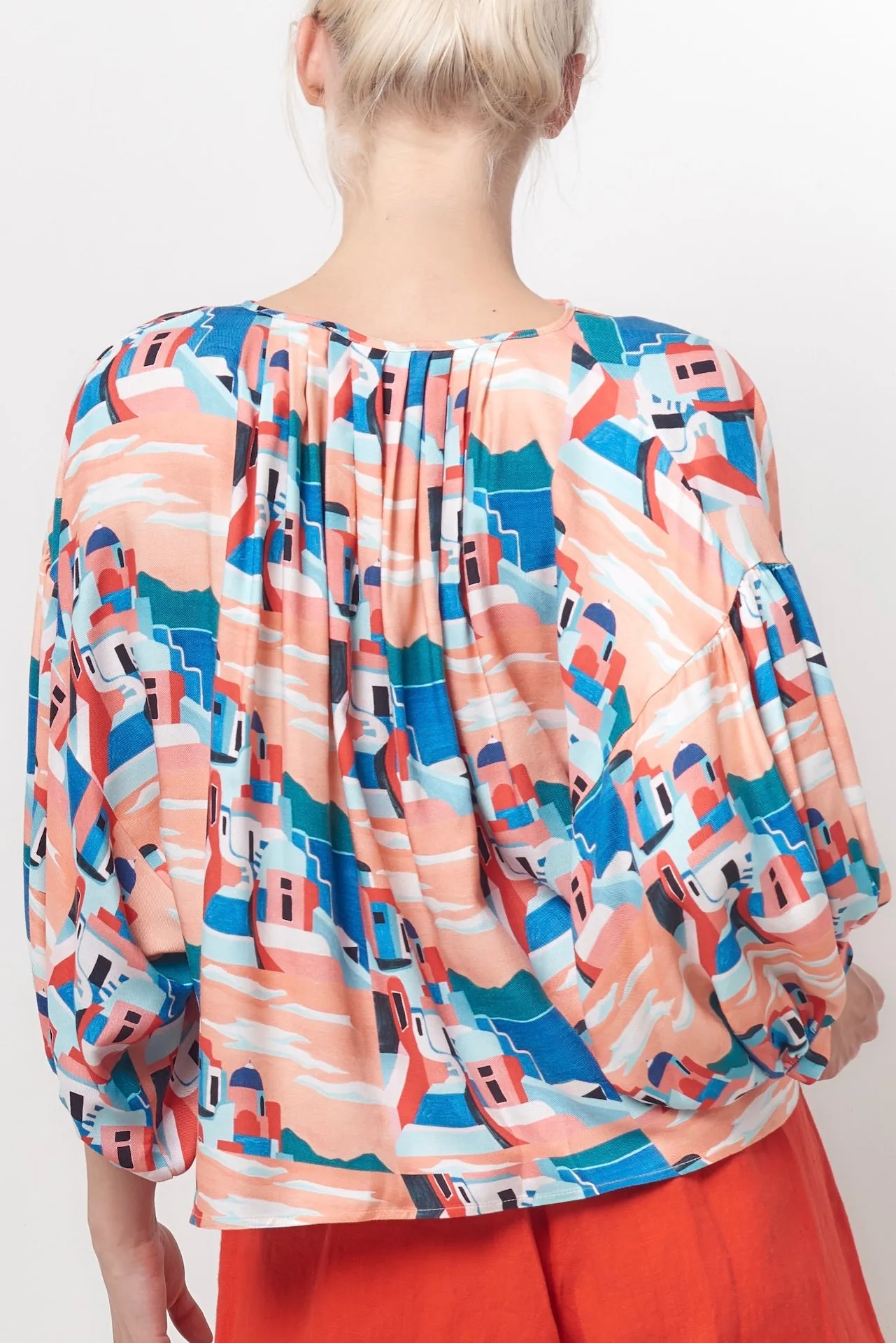 LOLA top - Capri Print