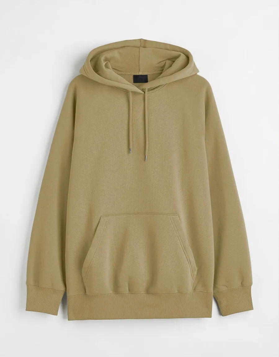 M-17 Unisex Pullover Long Line Soft Fleece Hoodie