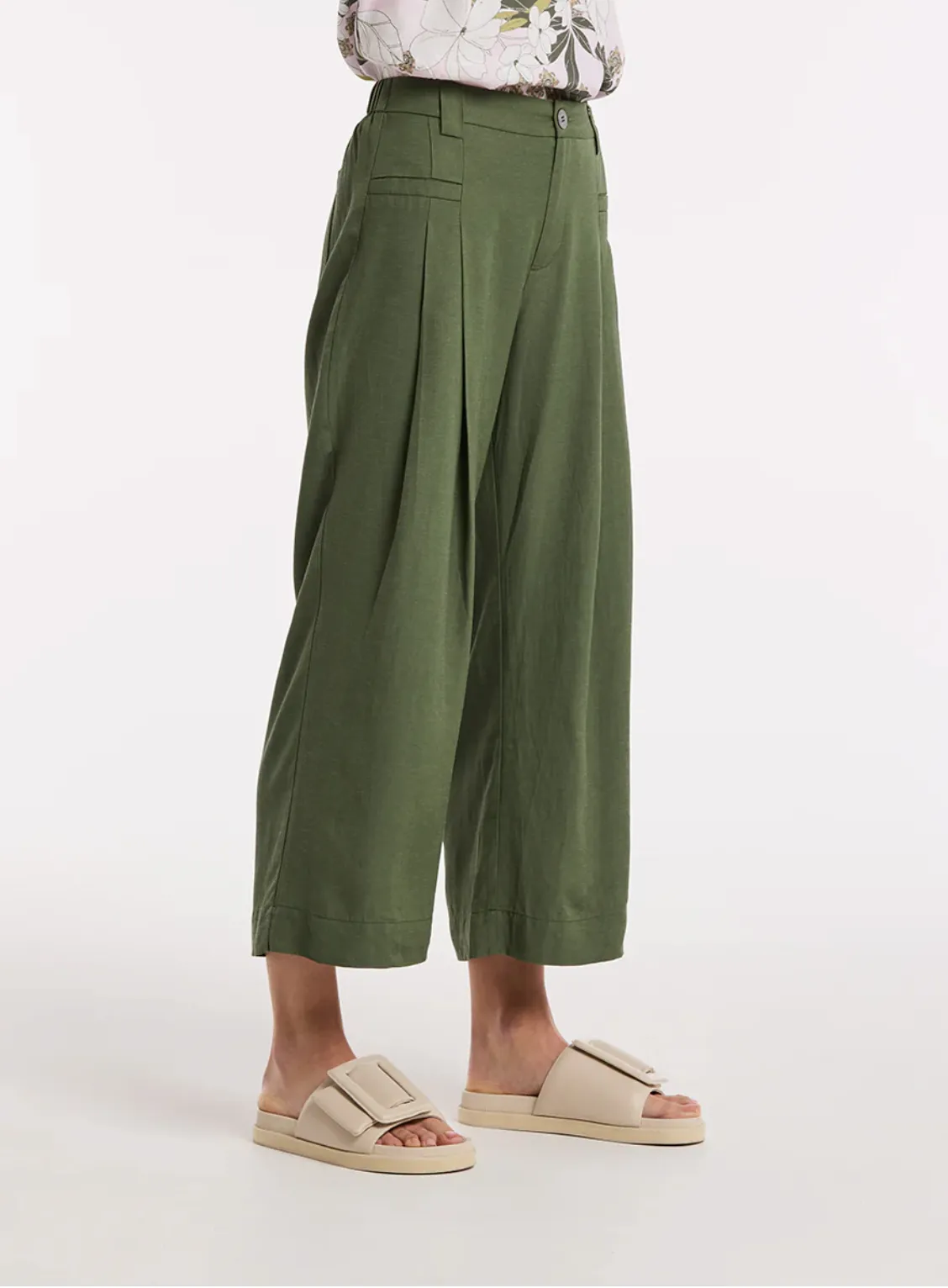 Marco Polo 3/4 Pleated Pant
