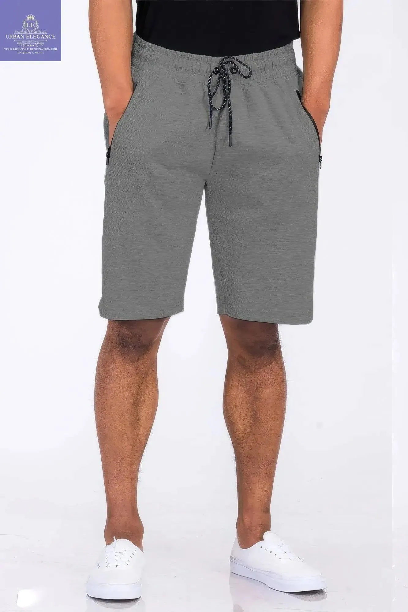 Men's Cotton Blend Relaxed Fit Sweat Shorts