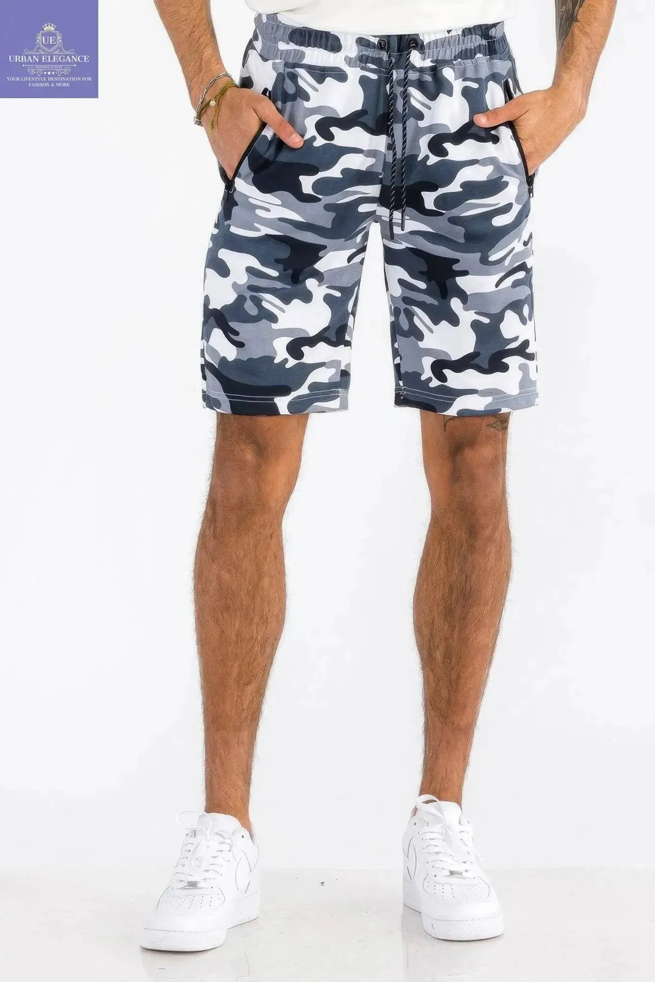 Men's Cotton Blend Relaxed Fit Sweat Shorts