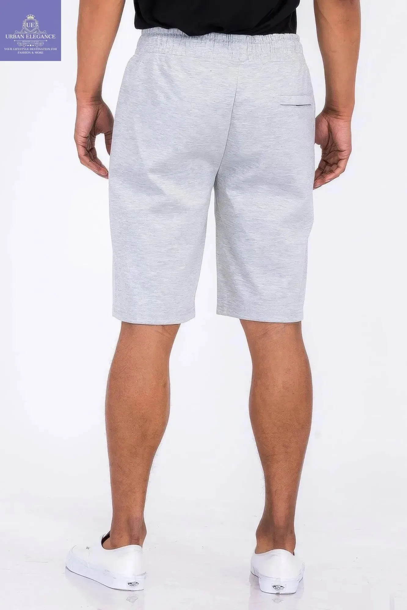 Men's Cotton Blend Relaxed Fit Sweat Shorts