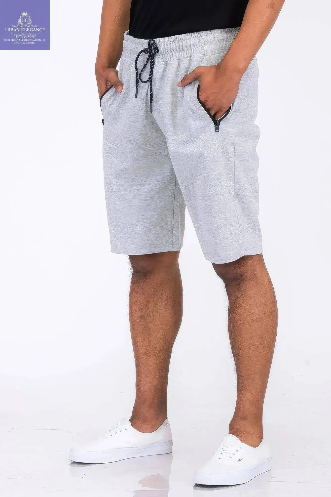 Men's Cotton Blend Relaxed Fit Sweat Shorts