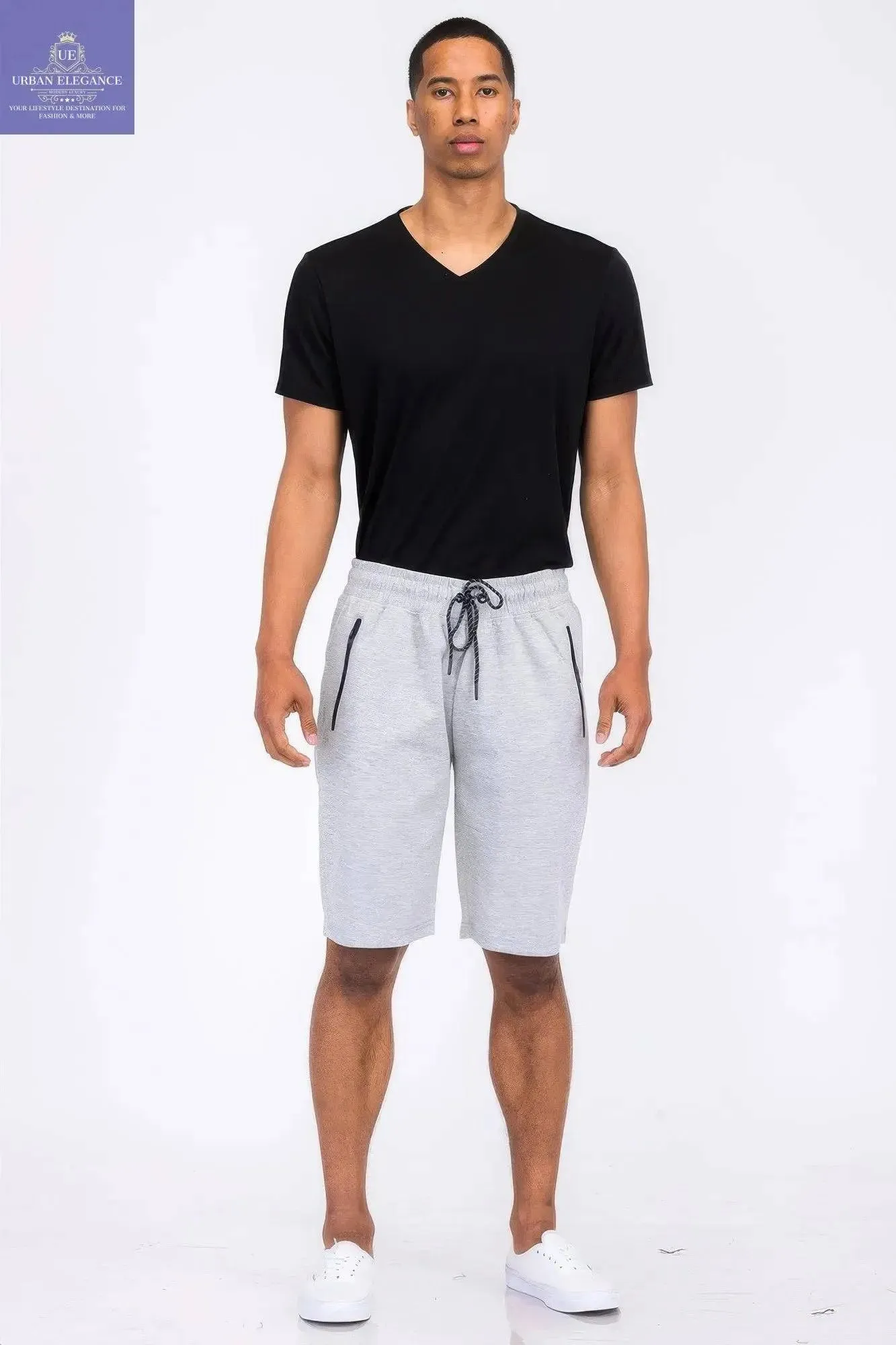 Men's Cotton Blend Relaxed Fit Sweat Shorts