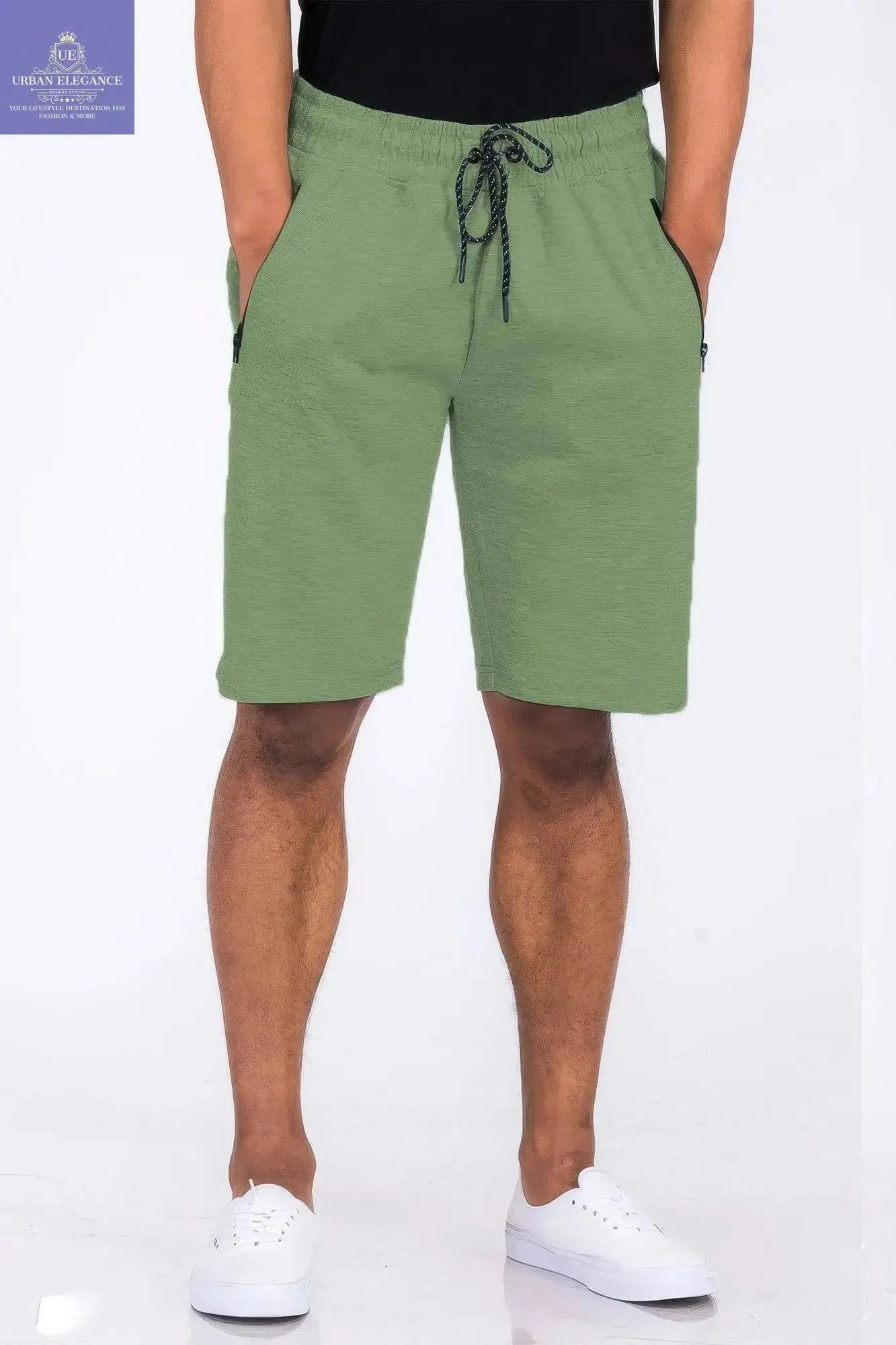 Men's Cotton Blend Relaxed Fit Sweat Shorts