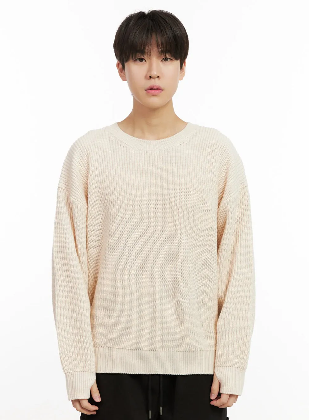 Men's Loose-Fit Sweater IJ517