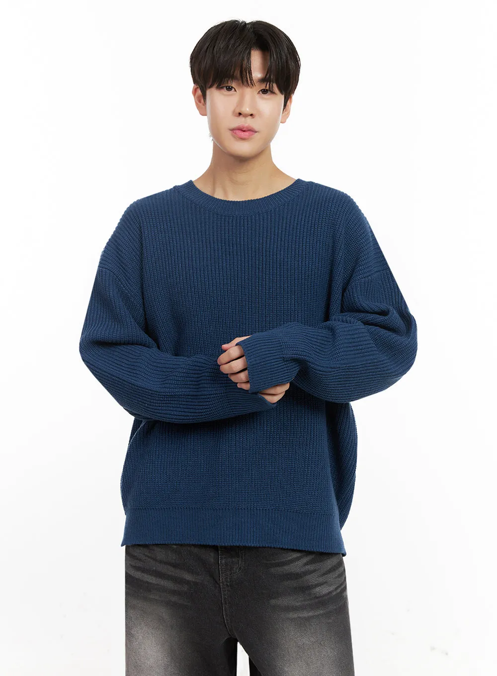 Men's Loose-Fit Sweater IJ517