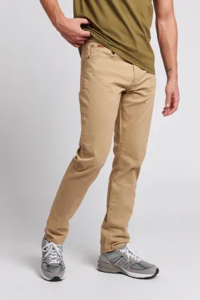 Mens Woven Trousers in Tan