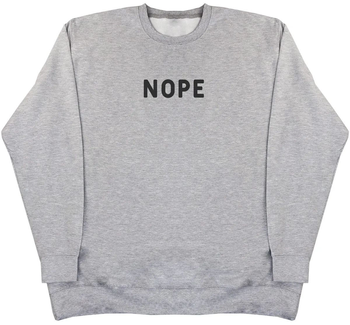 Nope - Kids Oversized Comfy Sweater