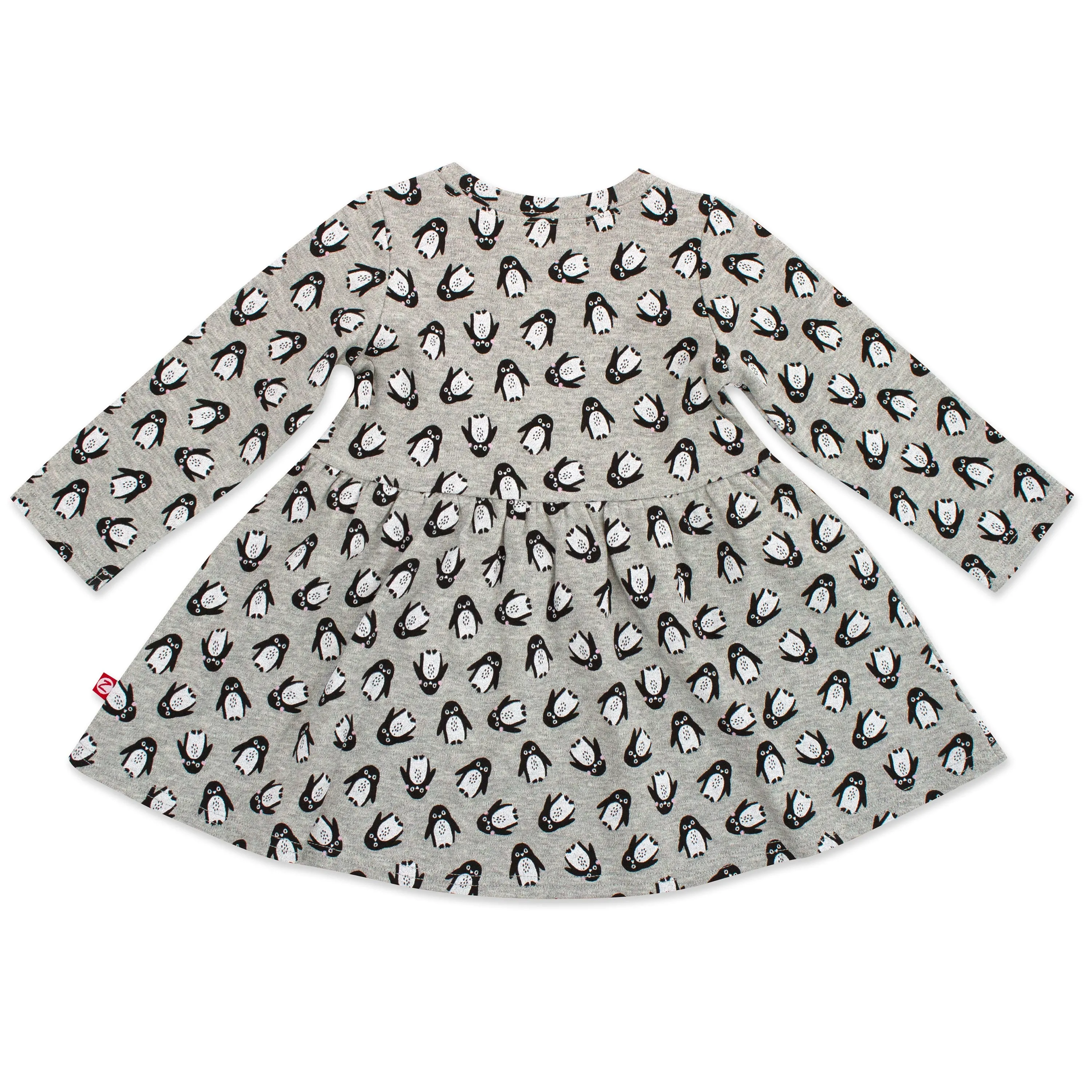 Penguins Organic Cotton Long Sleeve Forever Dress