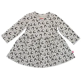 Penguins Organic Cotton Long Sleeve Forever Dress