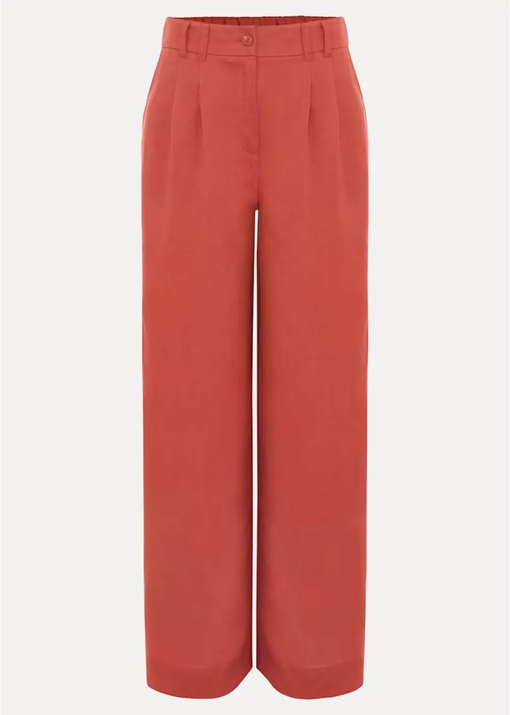 Phase Eight Lottie Linen Blend Wide Leg Trousers