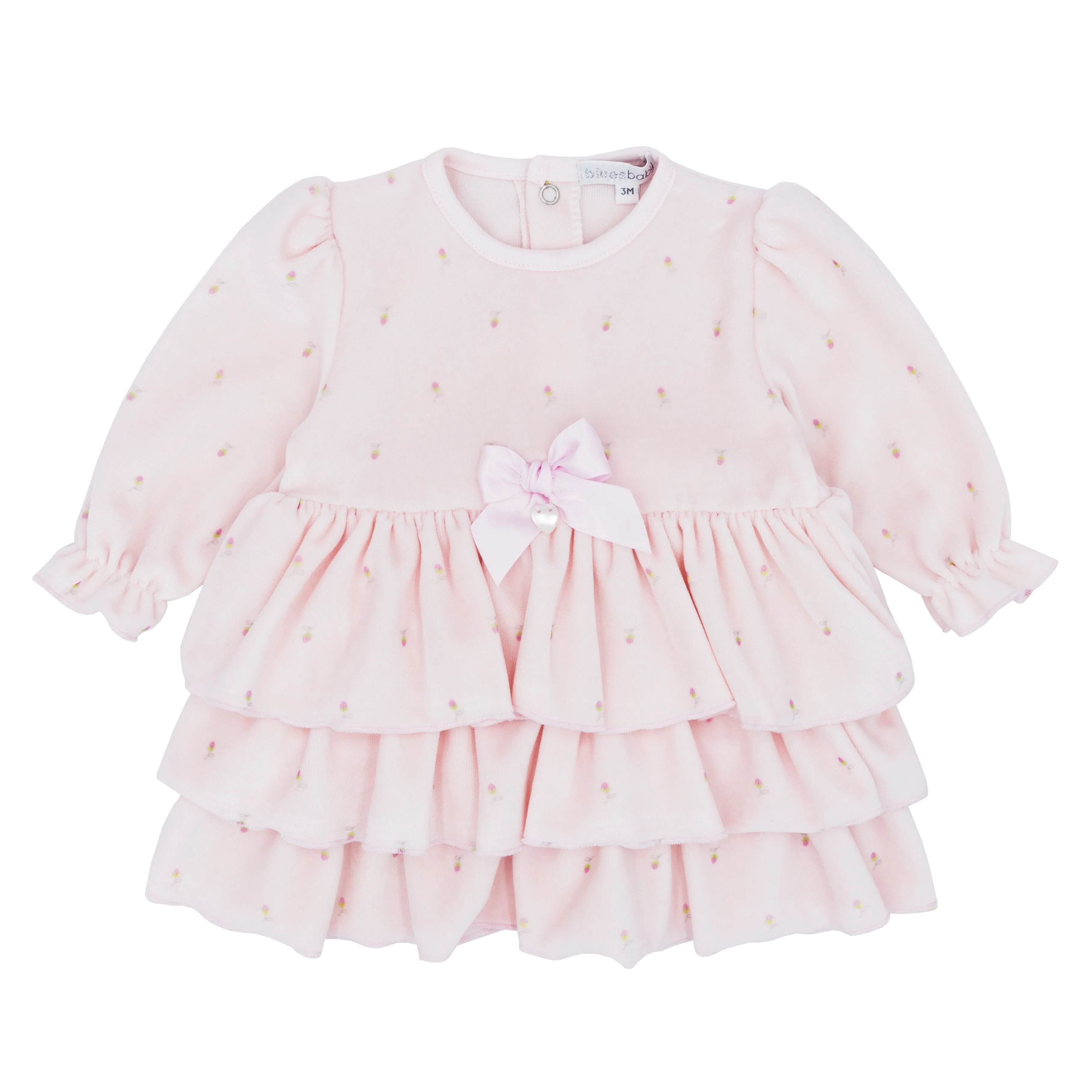 Pink Blues Baby Dress BB1433